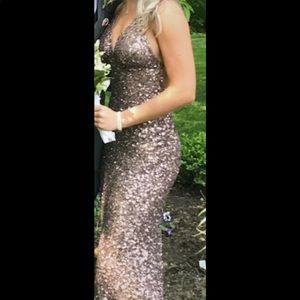 Scala Prom Dress Plum size 2